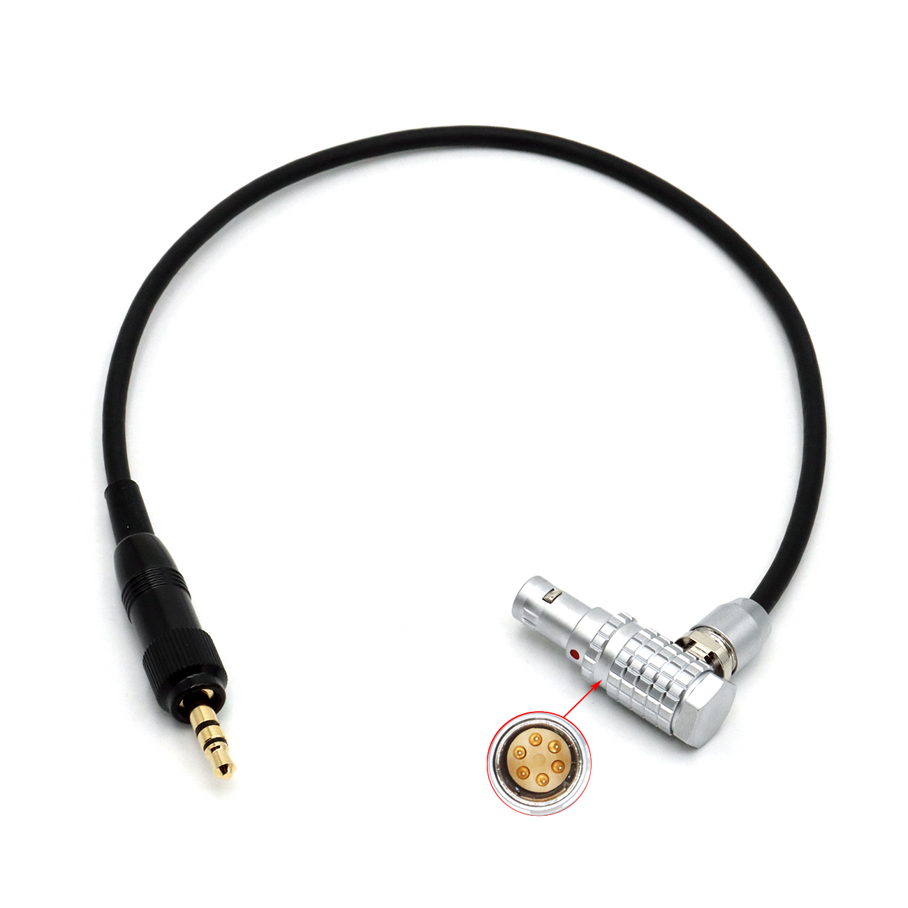 ARRI Alexa Mini LF/35 Audio Cable 0B 6Pin to Lock 3.5mm for Sony D11