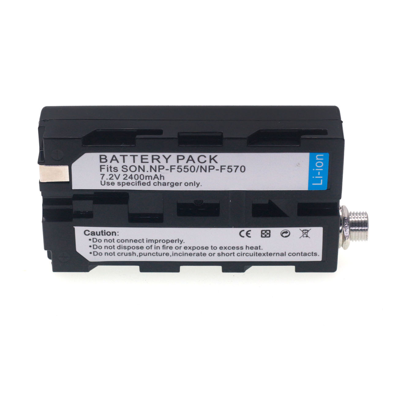 NP-F550/NP-F570/970 Power Coupler DC Dummy Battery for Sony