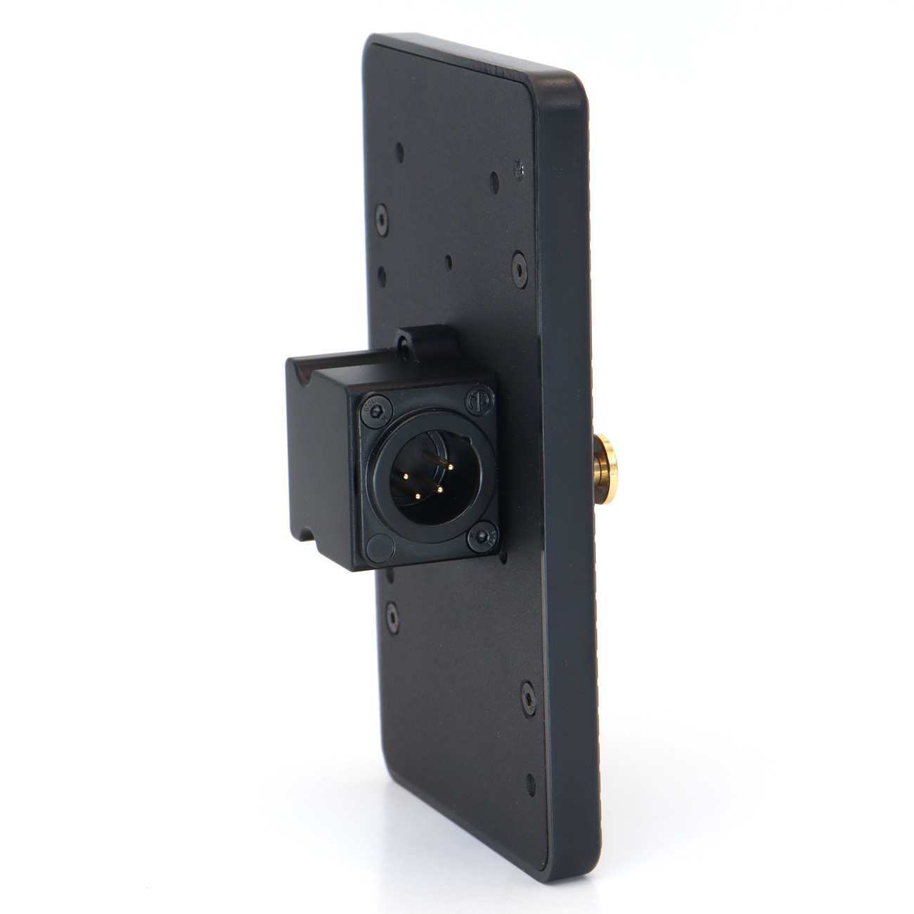 Gold Anton Bauer Mount Battery Plate with XLR 4Pin Male