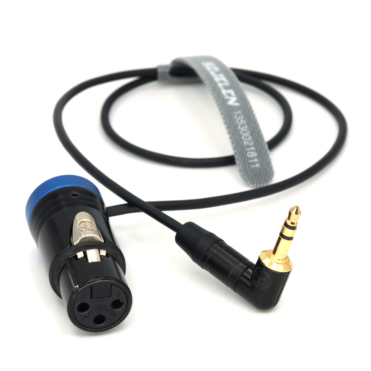 Audio Cable 3.5mm TRS to Short XLR 3Pin Female for Sennheiser SK 500 G4