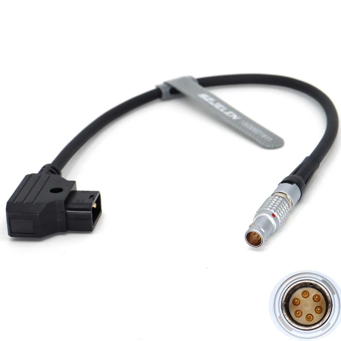 Power Cable D-TAP to FGG 0B 6 Pin plug for DJI Focus Motor , DJI Ronin RS2 RS3PRO power supply base