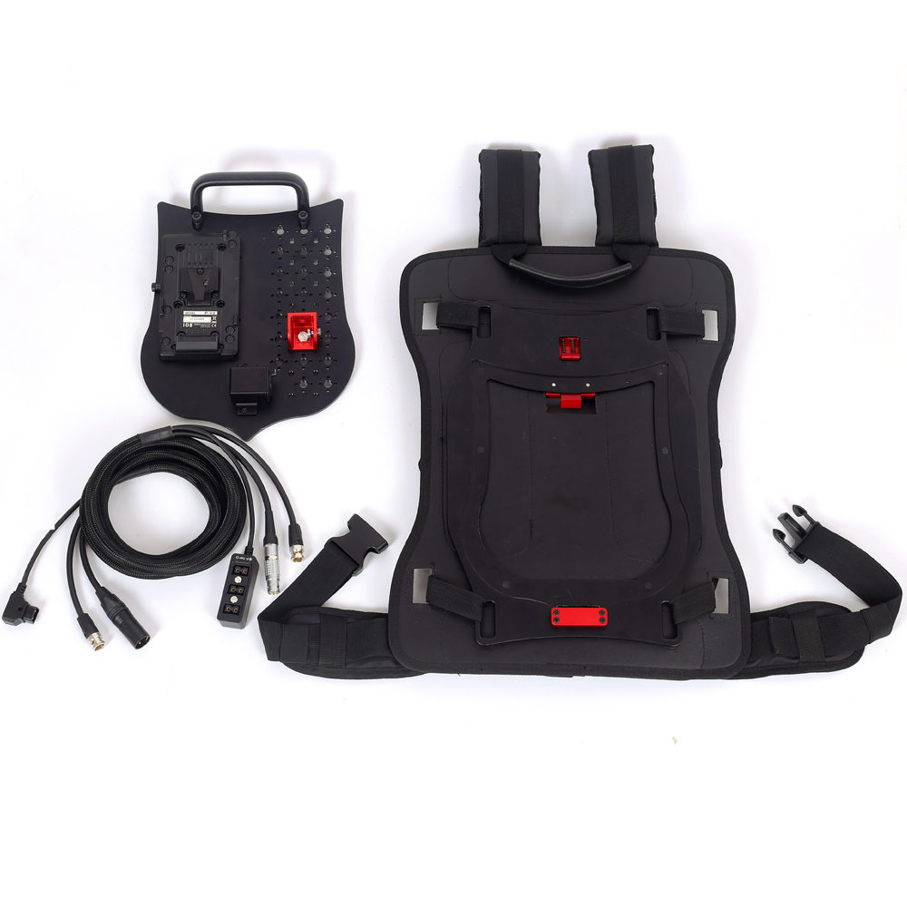 V-mount/B-mount battery Power Backpack XLR 3Pin Power Output Handle fixing plate for ARRI S35 mini miniLF camera is used separate