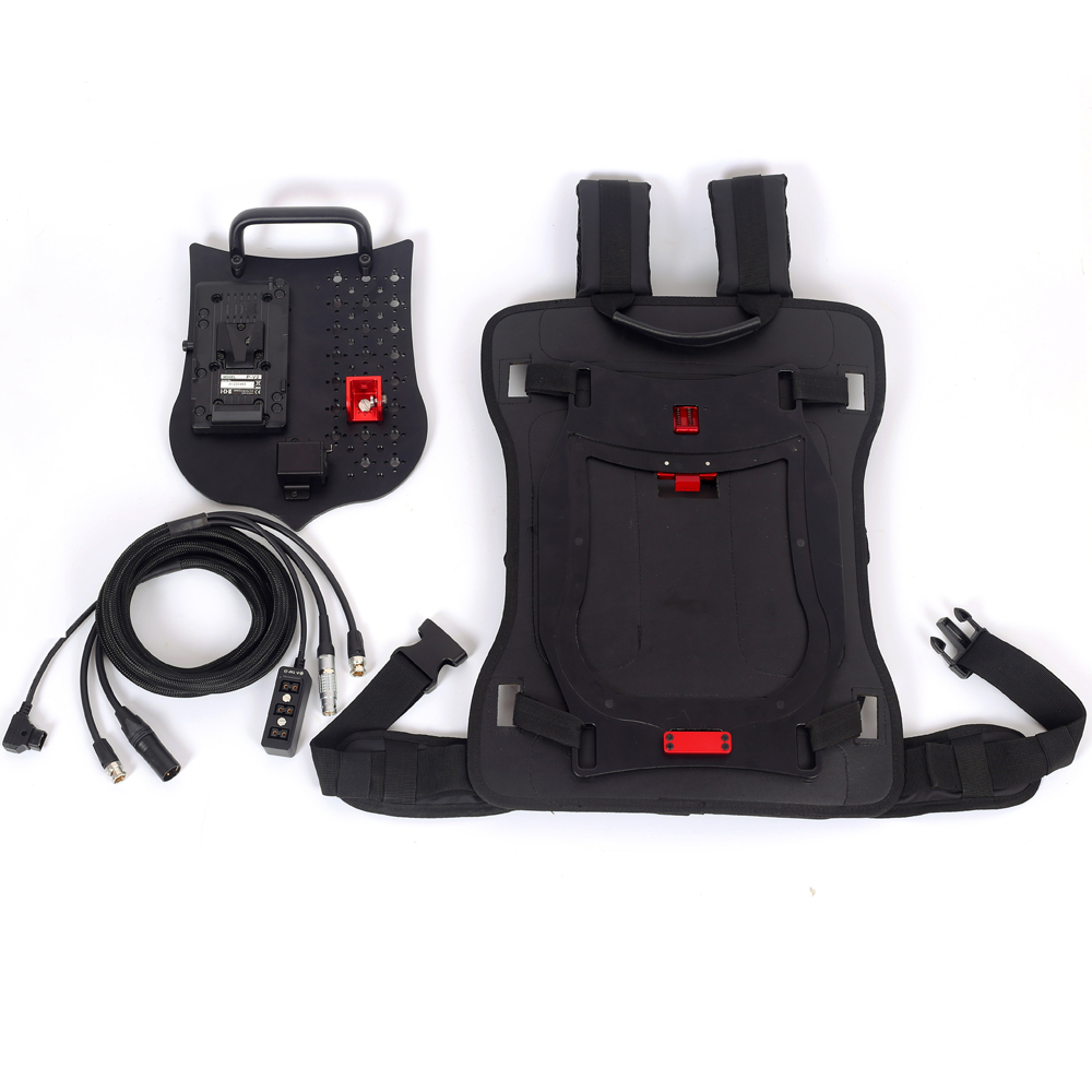 V-mount/B-mount battery Power Backpack XLR 3Pin Power Output Handle fixing plate for ARRI S35 mini miniLF camera is used separate
