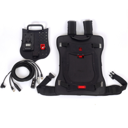 V-mount/B-mount battery Power Backpack XLR 3Pin Power Output Handle fixing plate for ARRI S35 mini miniLF camera is used separate