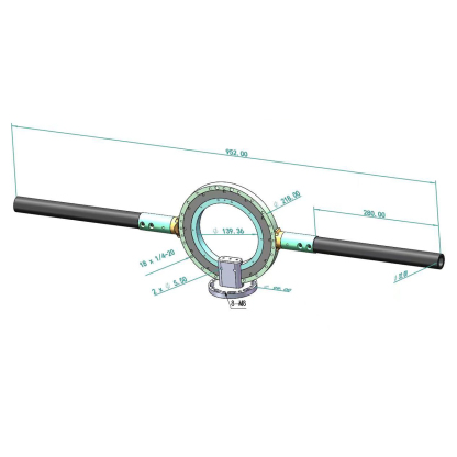 Professional Horizontal Arm for DJI Ronin 2, Sturdy Metal Build, High Stability