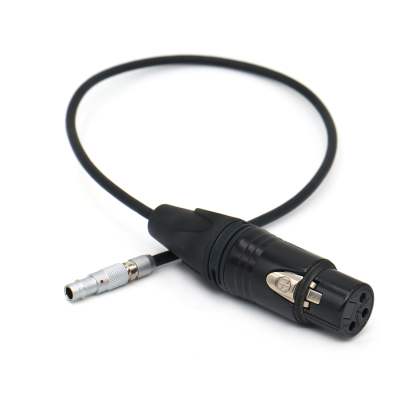 Audio Cable 00B 5Pin to XLR 3Pin Female for ARRI ALEXA MINI, RED V-RAPTOR 8K VV