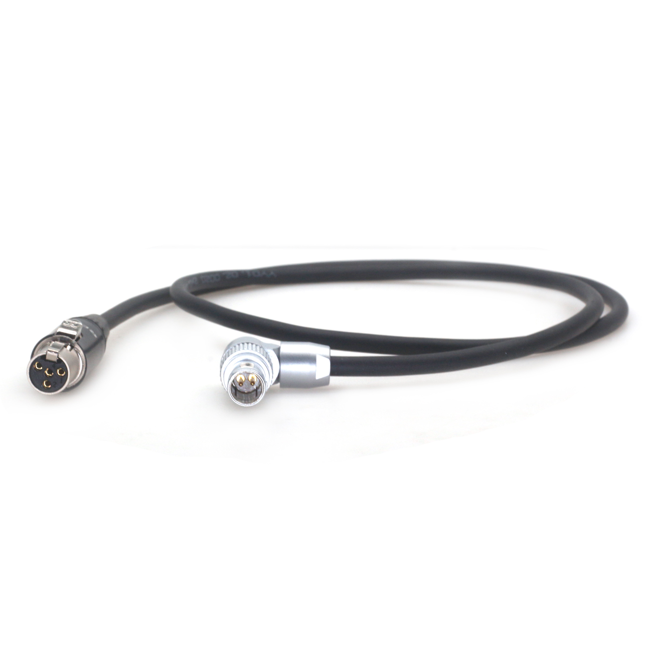 Power Cable 0B 2Pin to Mini XLR 4Pin Female for Tvlogic 055/056/058, ARRI