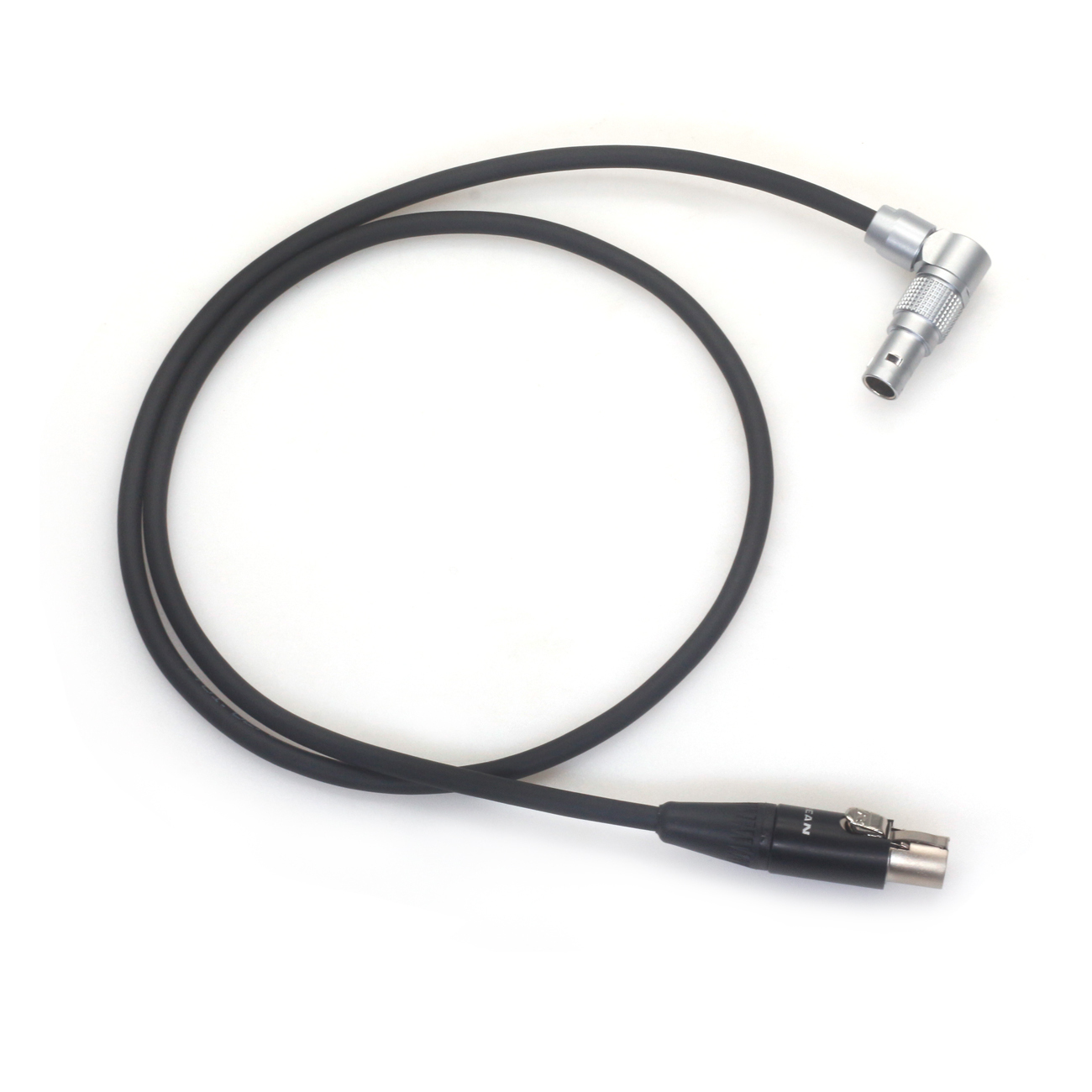 Power Cable 0B 2Pin to Mini XLR 4Pin Female for Tvlogic 055/056/058, ARRI