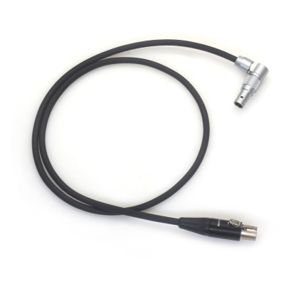 Power Cable 0B 2Pin to Mini XLR 4Pin Female for Tvlogic 055/056/058, ARRI