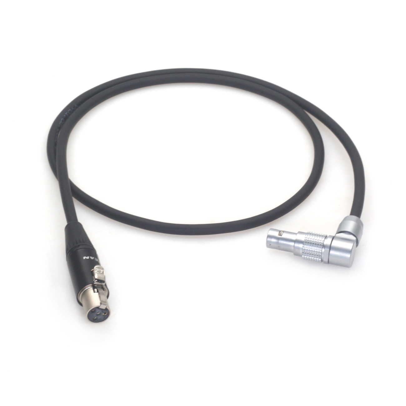 Power Cable 0B 2Pin to Mini XLR 4Pin Female for Tvlogic 055/056/058, ARRI