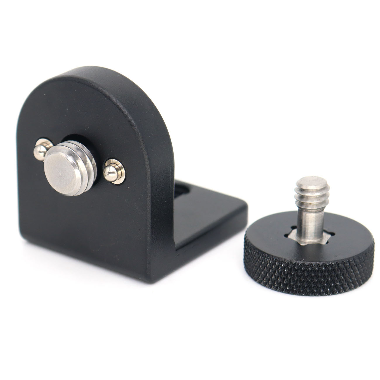 V Mount 1/4 " 3/8" Right Angle Extended Mounting Bracket for Video Monitor Camera