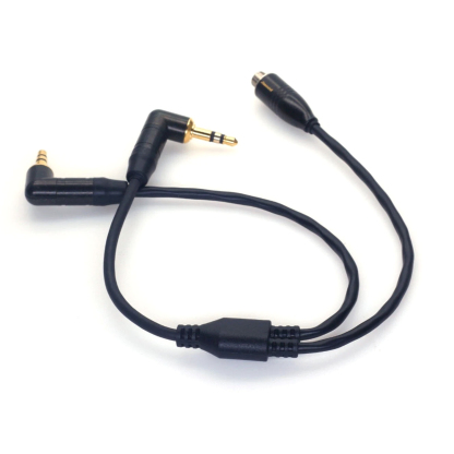 1 to 2 C15 Tentacle microphone Y cable Microphone Timecode Cable Audio Cable