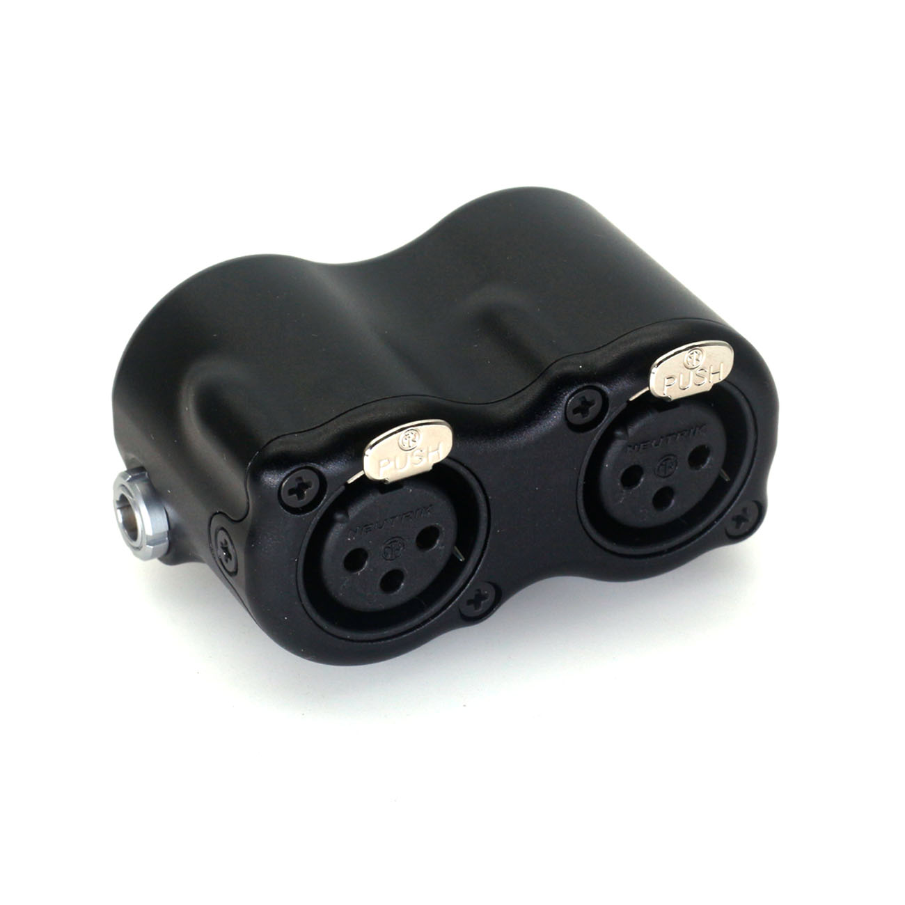 Elbow 1B 10Pin to dual XLR adapter for Atomos Shogun7 audio cable