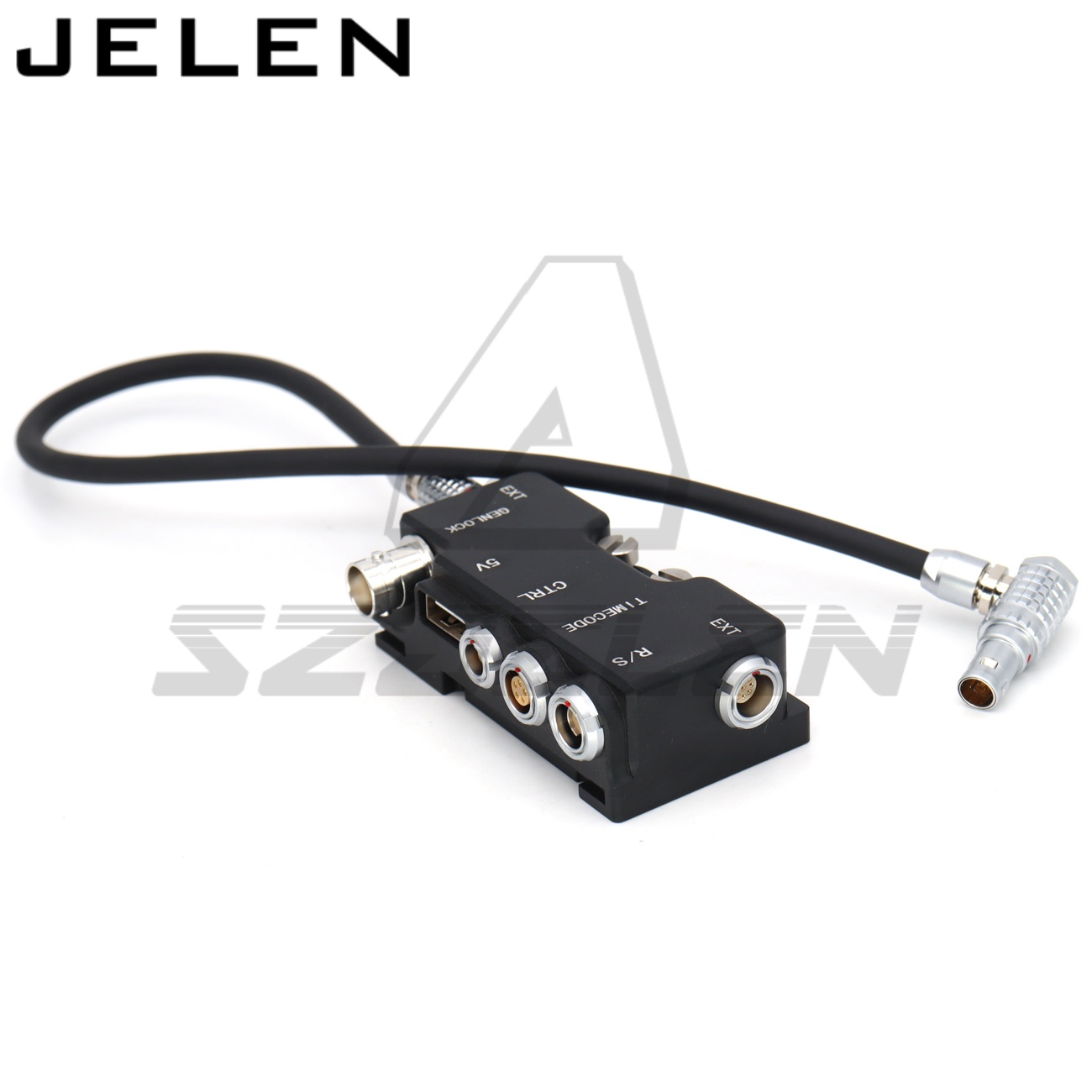 B-Box RED komodo KOMODO-X EXT9-pin splitter-R/S (3pin Fischer) Time code (0B 5pin) CTRL (00B 4pin) 5V (USB) Genlock (BNC)