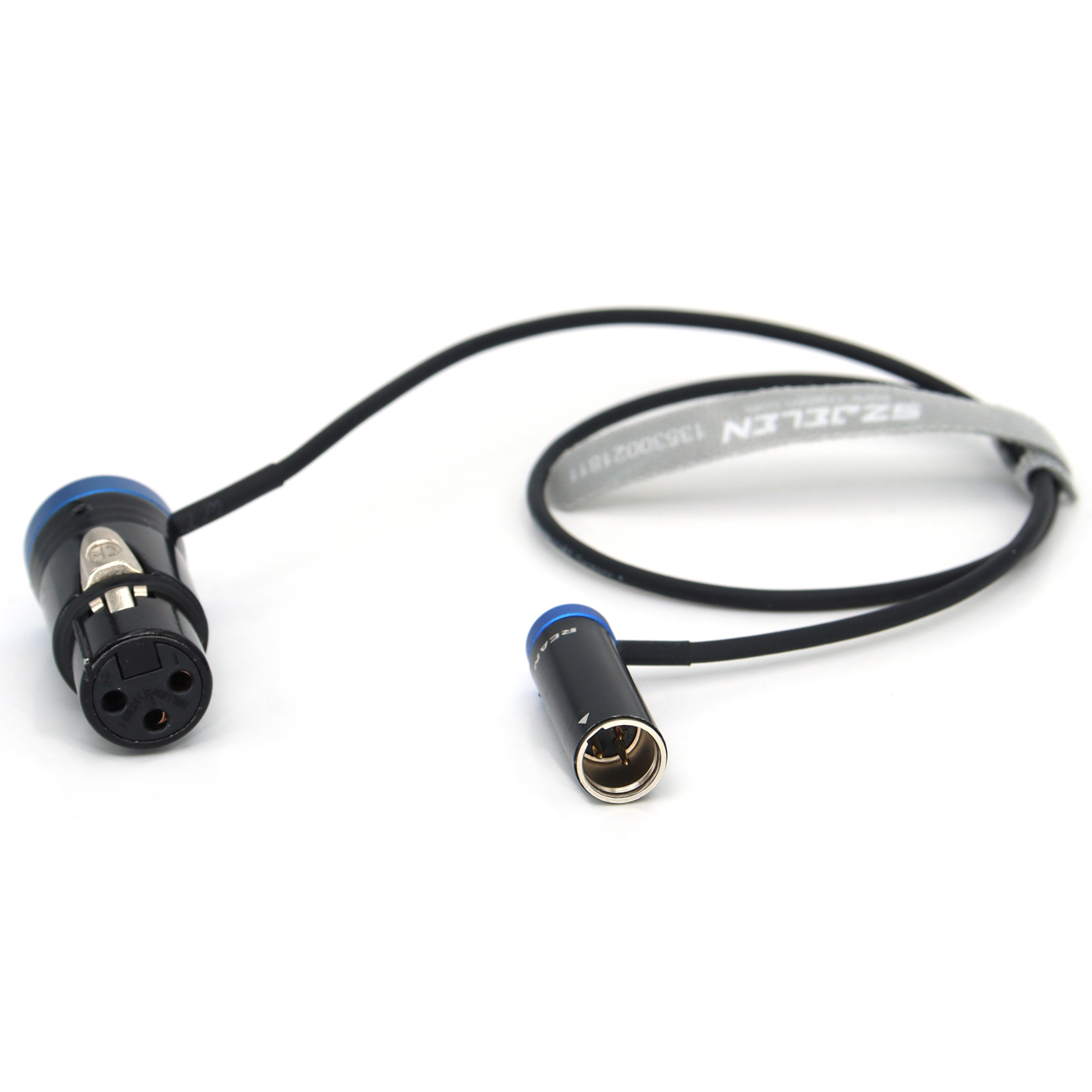 Audio Cable Low-Profile TA3M to XLR 3Pin Female for Canon C70, BMPCC 4K 6K Pro Camera Video Assist