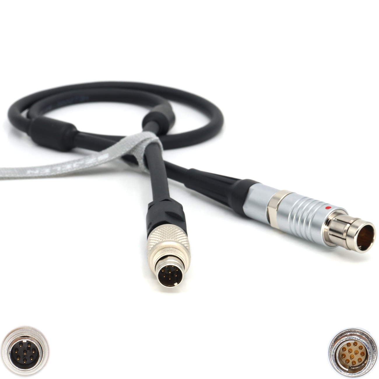 ARRI CLM-4/UMC-4 Motor to Controller Cable for FI 12Pin to Binder 8Pin Wireless Focus Motor Cable