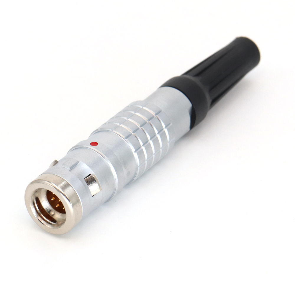 FGG FHG EGG EEG 1K 2~16Pins Waterproof Aviation Male Plug Female Socket Black Connector