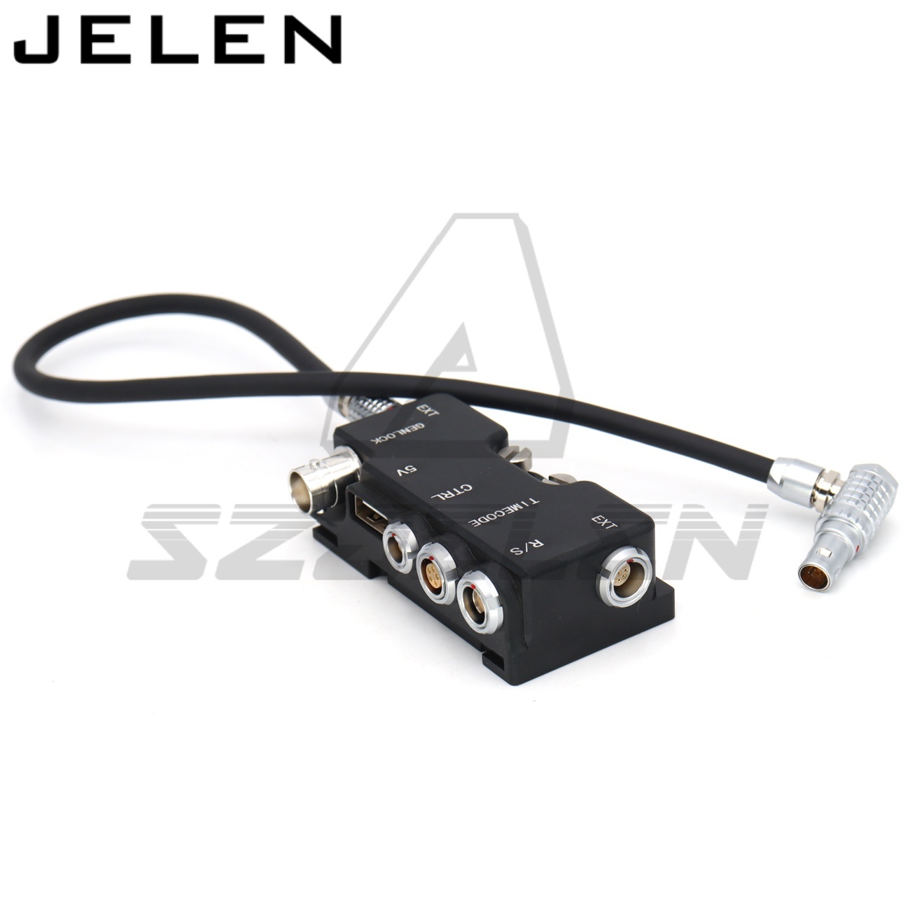 B-Box RED komodo KOMODO-X EXT9-pin splitter-R/S (3pin Fischer) Time code (0B 5pin) CTRL (00B 4pin) 5V (USB) Genlock (BNC)