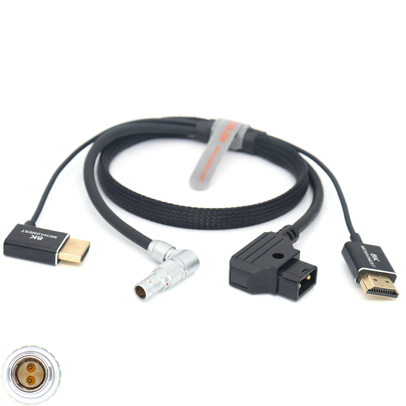 D-Tap to 0B 2Pin Power Cable and HDMI Cable for Teradek Bolt power cable, magicsky video link, Vaxis