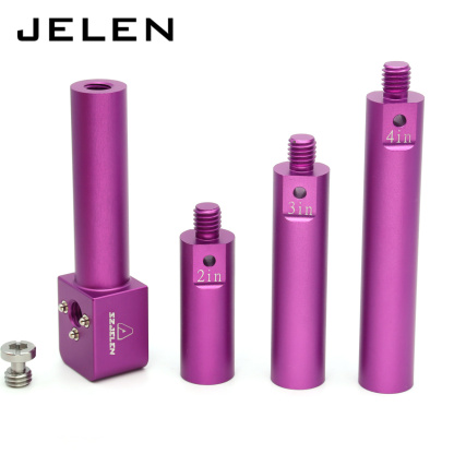 19mm pole mounting bracket with 3/8 screws, anti twist elastic positioning pin, 4 sections of length to match for ARRI RED Sony