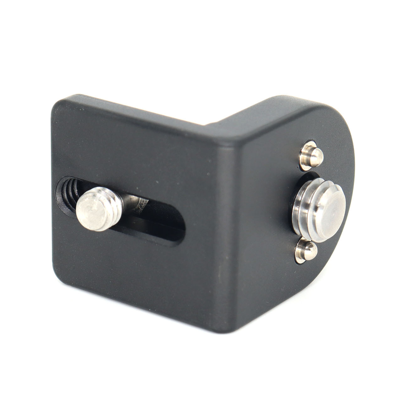 V Mount 1/4 " 3/8" Right Angle Extended Mounting Bracket for Video Monitor Camera