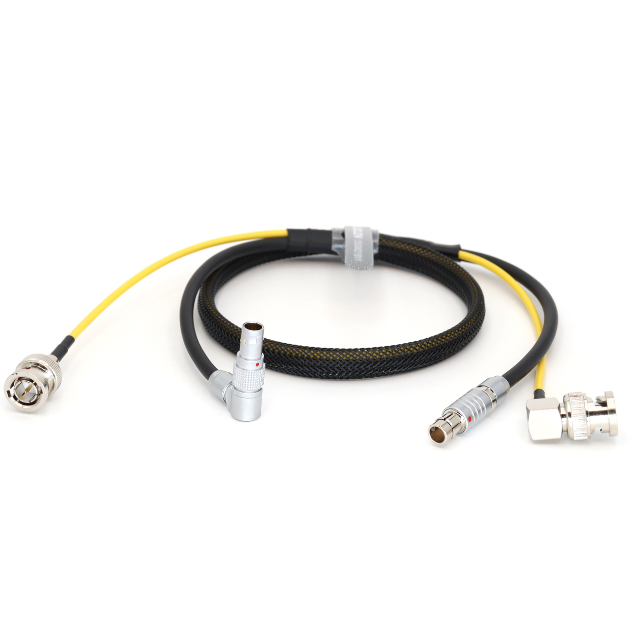 Camera Power Cable RS 3Pin to 0B 2Pin Cable + 75ohm SDI for Teradek Bolt Pro, Vaxis transmission, Samhd Ultra7