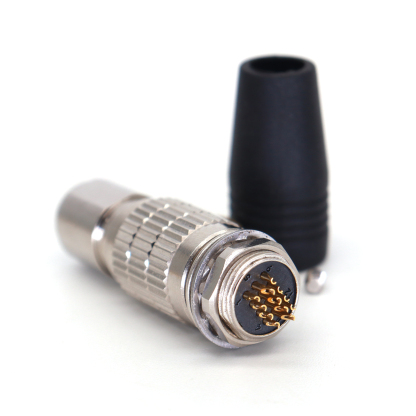 HR25-9TP 12/16/20Pin Plug Socket Power Cables, Industrial Camera Connector Male and Female, Female and Male