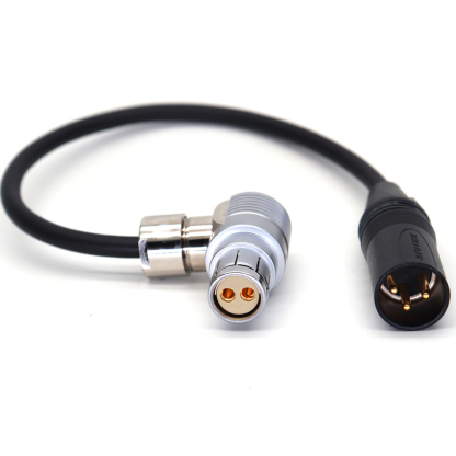 Power Cable D-tap XLR 3Pin/4Pin to Fischer 105 2Pin Female for ARRI Alexa LF XT SXT SR3 435 535 235