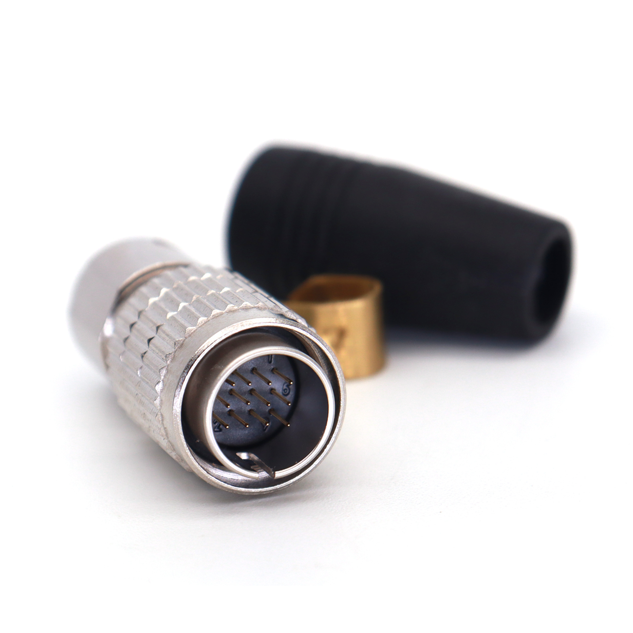 HR25-9TP 12/16/20Pin Plug Socket Power Cables, Industrial Camera Connector Male and Female, Female and Male