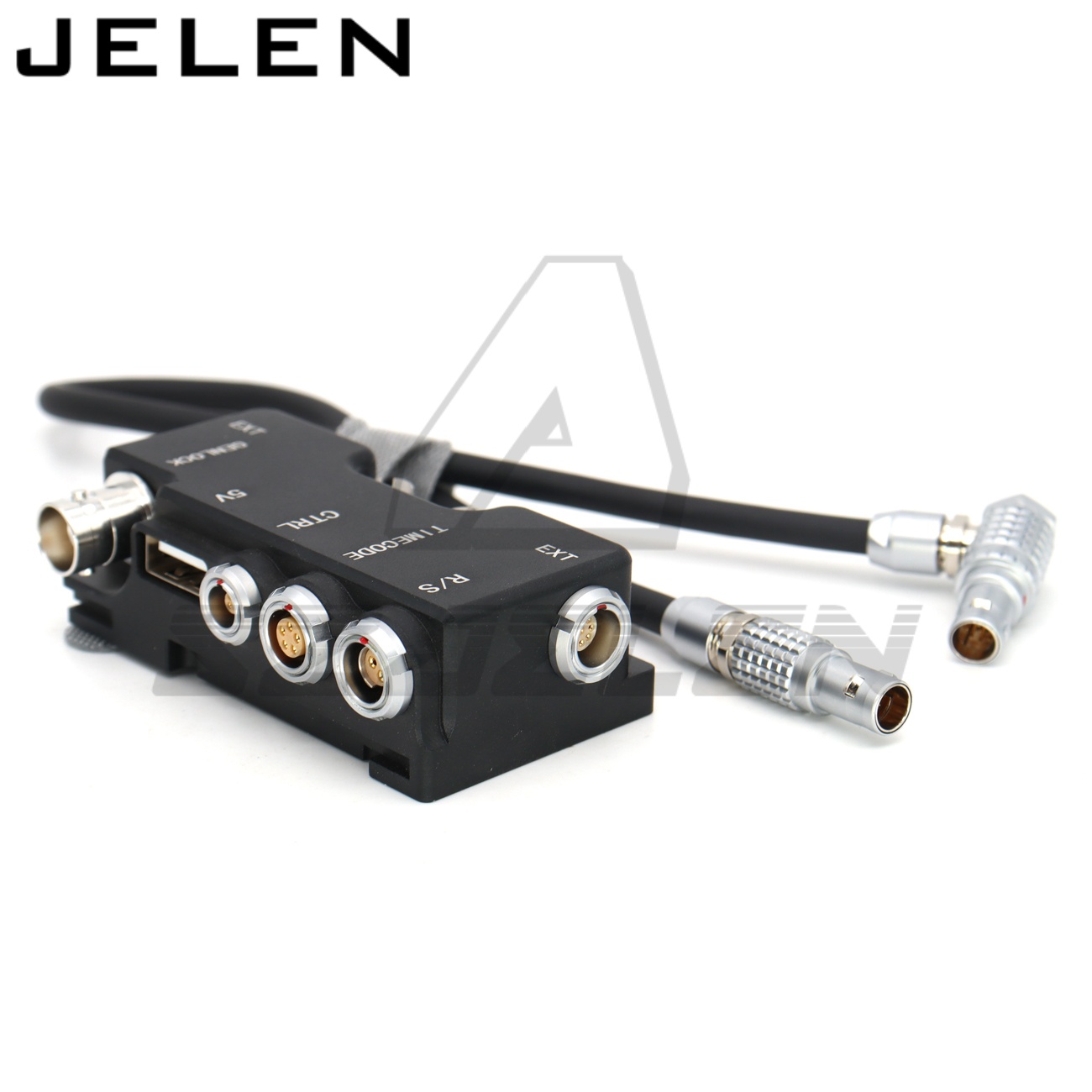 B-Box RED komodo KOMODO-X EXT9-pin splitter-R/S (3pin Fischer) Time code (0B 5pin) CTRL (00B 4pin) 5V (USB) Genlock (BNC)