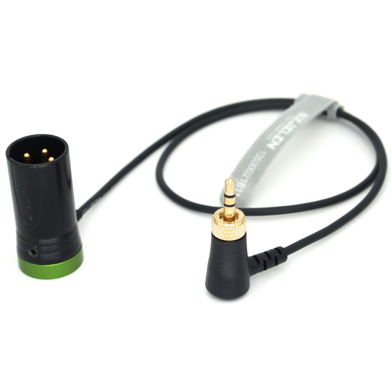 Audio Cable Locking 3.5mm to Low-Profile Short XLR 3Pin Male for Sennheiser, Sony D11