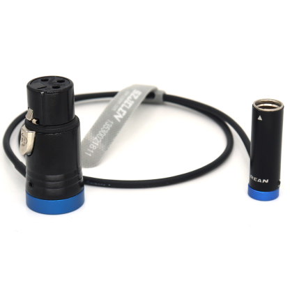 Audio Cable Low-Profile TA3M to XLR 3Pin Female for Canon C70, BMPCC 4K 6K Pro Camera Video Assist