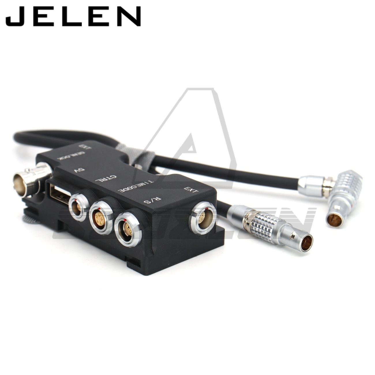 B-Box RED komodo KOMODO-X EXT9-pin splitter-R/S (3pin Fischer) Time code (0B 5pin) CTRL (00B 4pin) 5V (USB) Genlock (BNC)