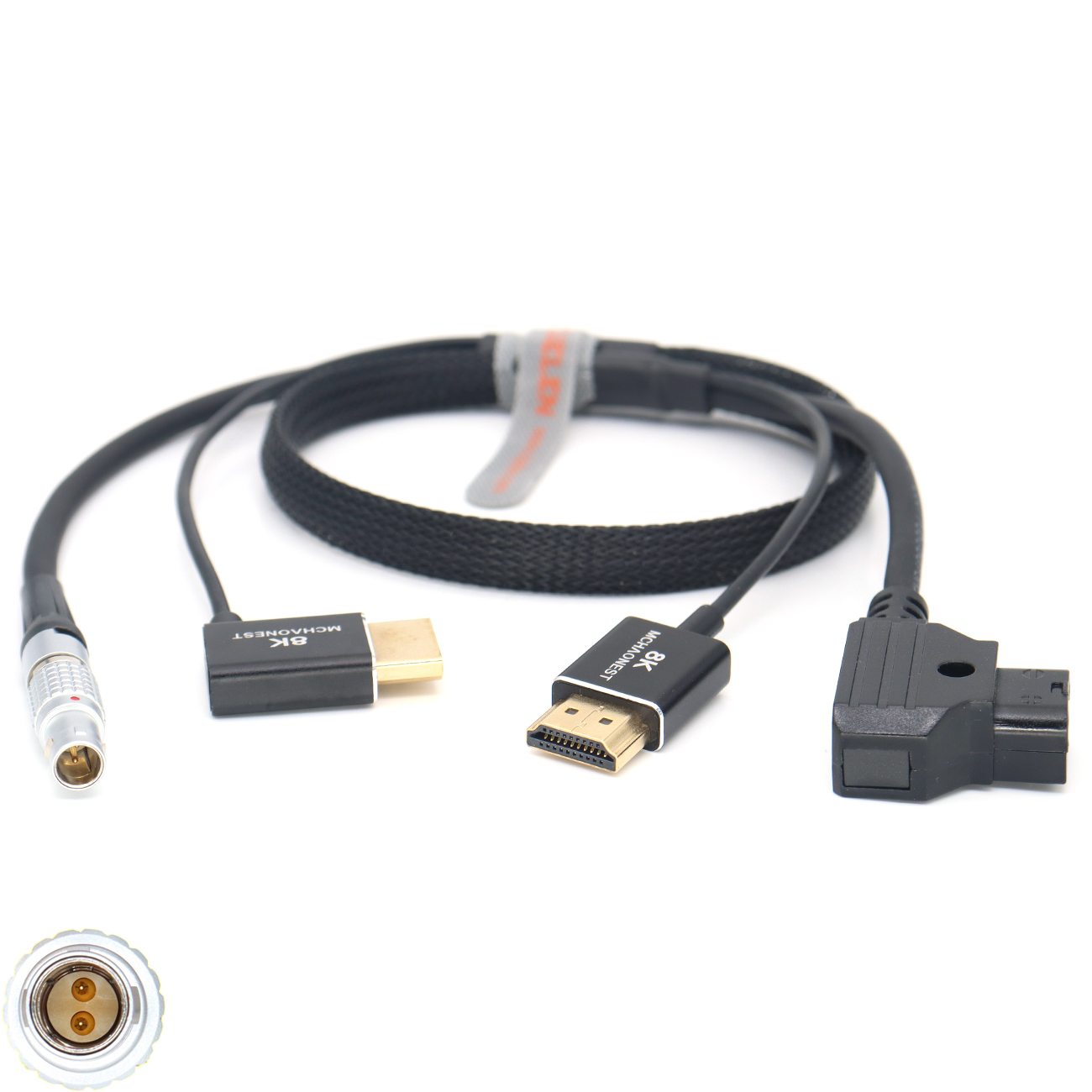 D-Tap to 0B 2Pin Power Cable and HDMI Cable for Teradek Bolt power cable, magicsky video link, Vaxis
