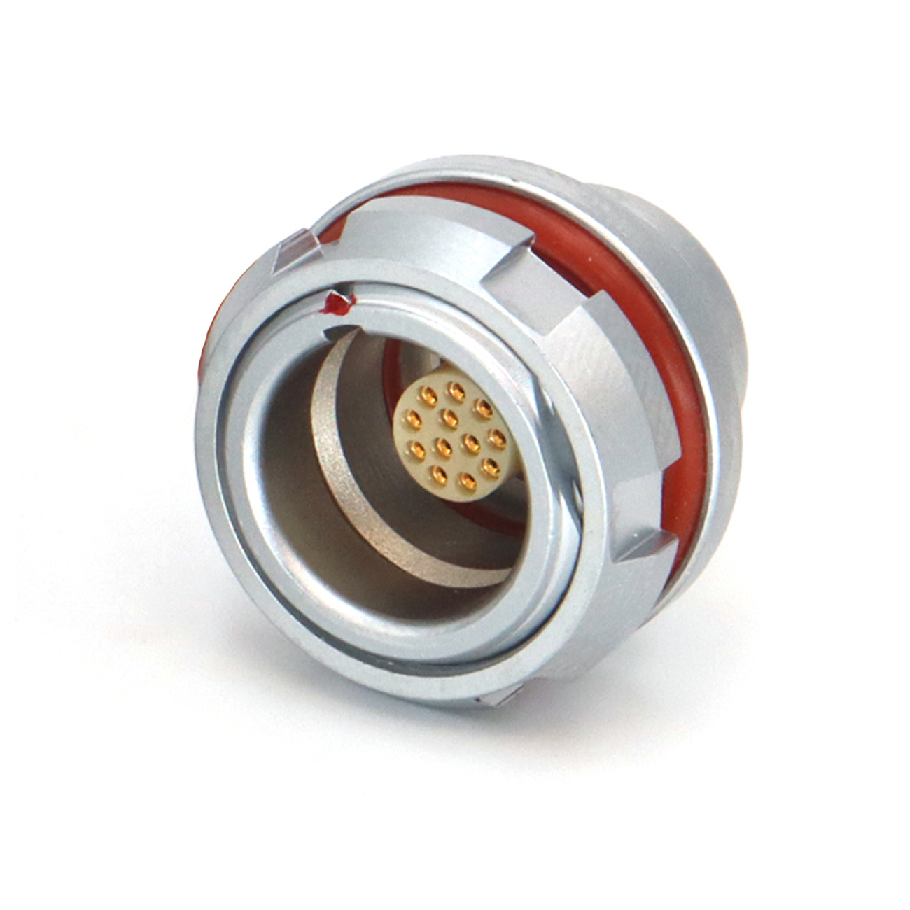 FGG FHG EGG EEG 0K 2~12Pin Circular Plug Watertight IP68 Push-Pull Latching Connector