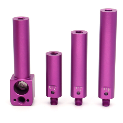 Multicolored 19mm Rod Mounting Bracket with 3/8 Screw and Anti Twist,4 Sections of Length to Match for Arri Red Sony Camera