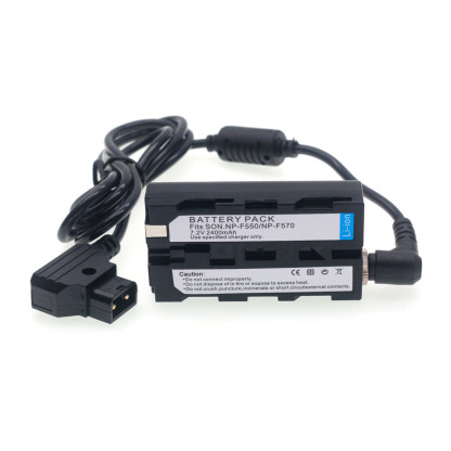 NP-F550/NP-F570/970 Power Coupler DC Dummy Battery for Sony