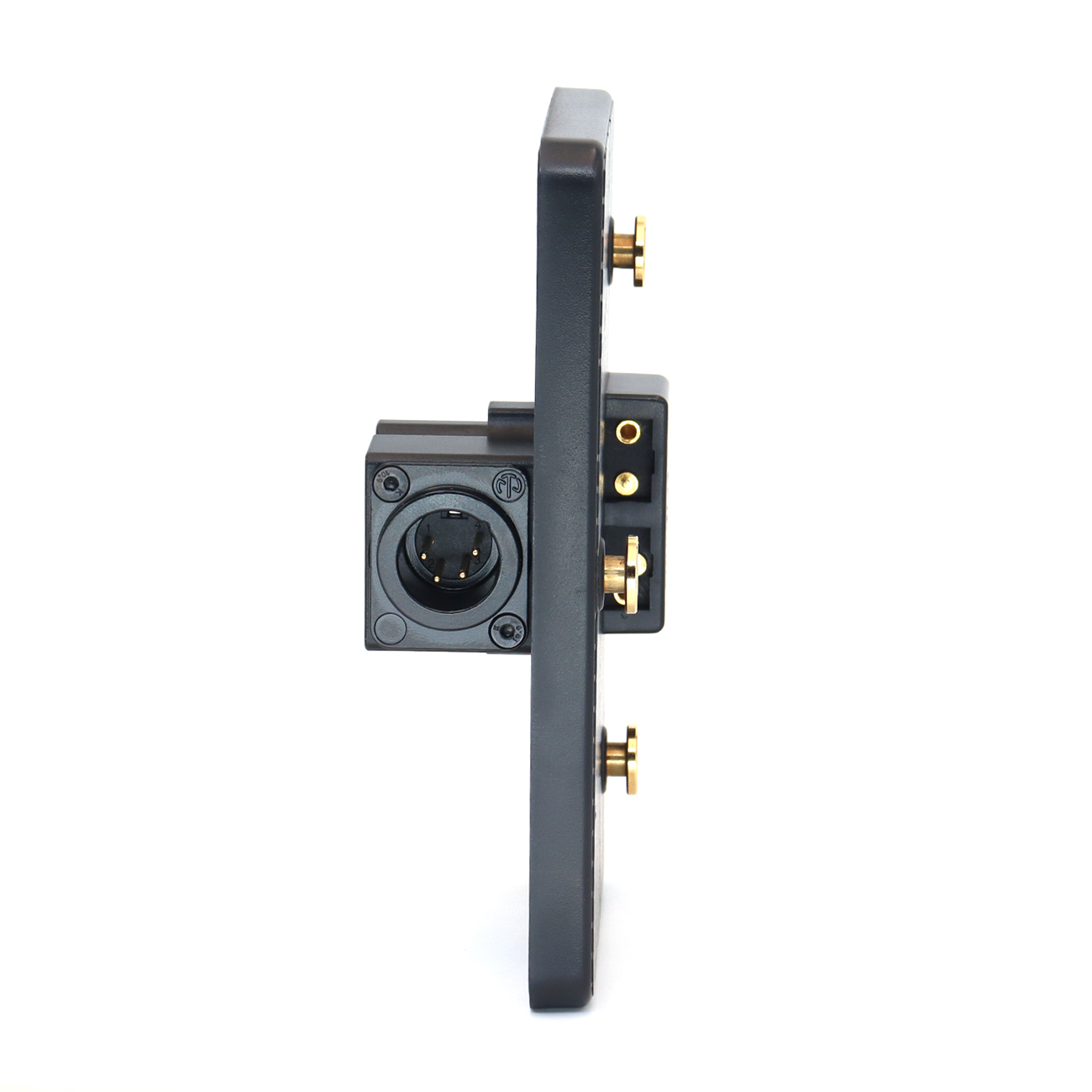 Gold Anton Bauer Mount Battery Plate with XLR 4Pin Male