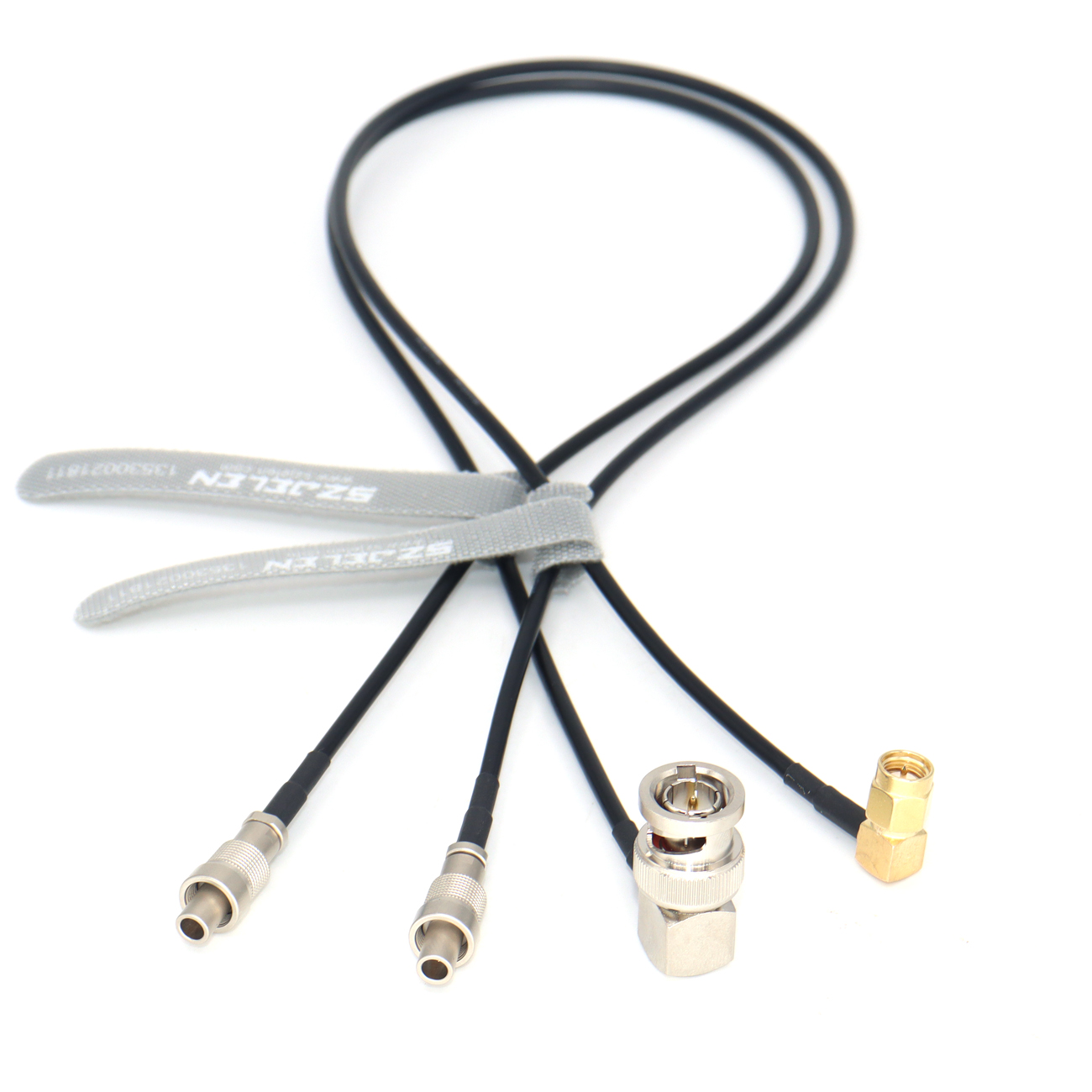 FVS.00.250 Coaxial Plug to SMA/BNC for Sennheiser 3041 Receiver Signal Line