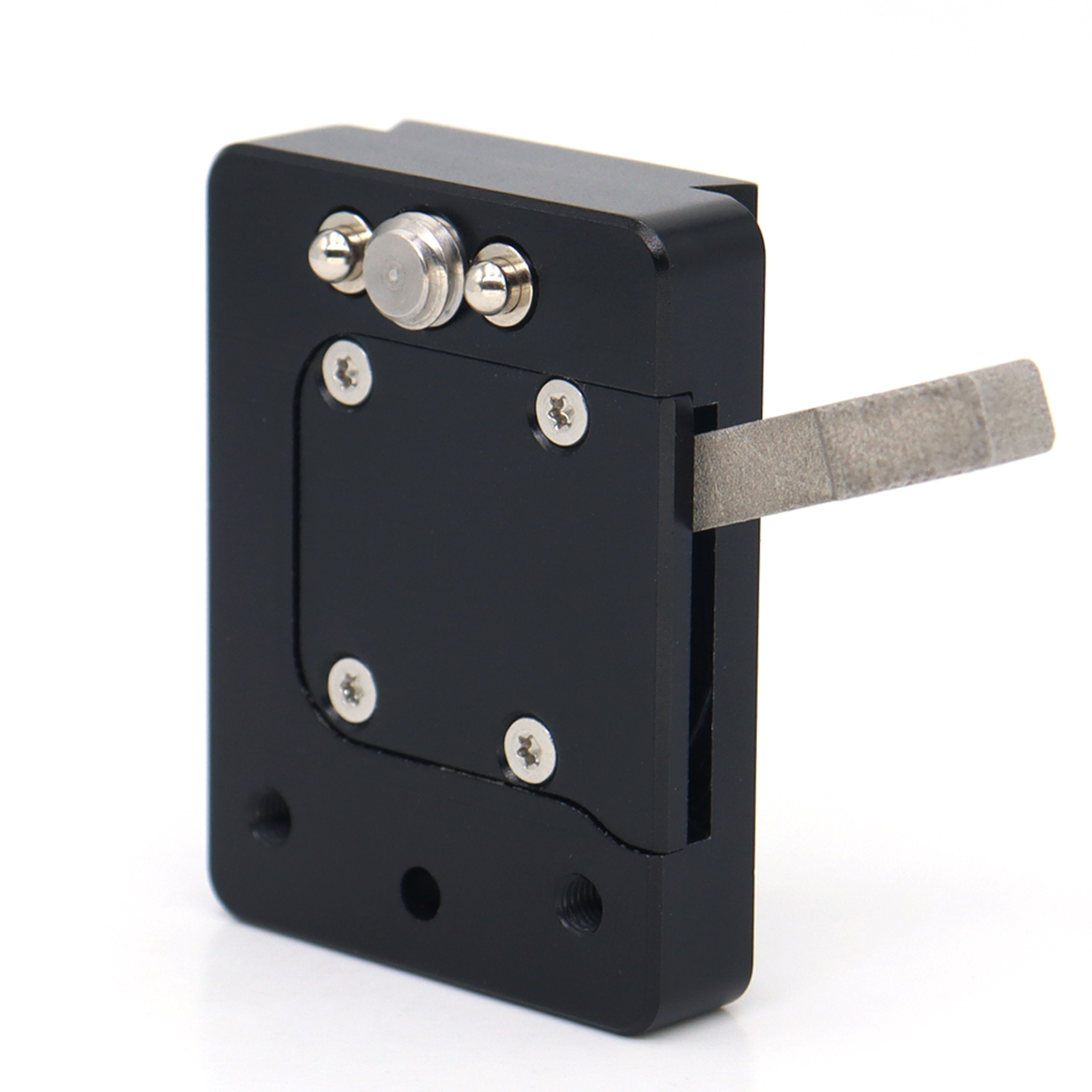 viewfinder adapter flexibly connects the ARRI mini LF EVF to the monitor through the 1/4 screw and ARRI pin connection options