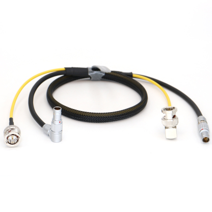 Power Cable 0B 2Pin to 2Pin Cable + 75ohm SDI for Teradek, Vaxis transmission, Samhd Ultra7