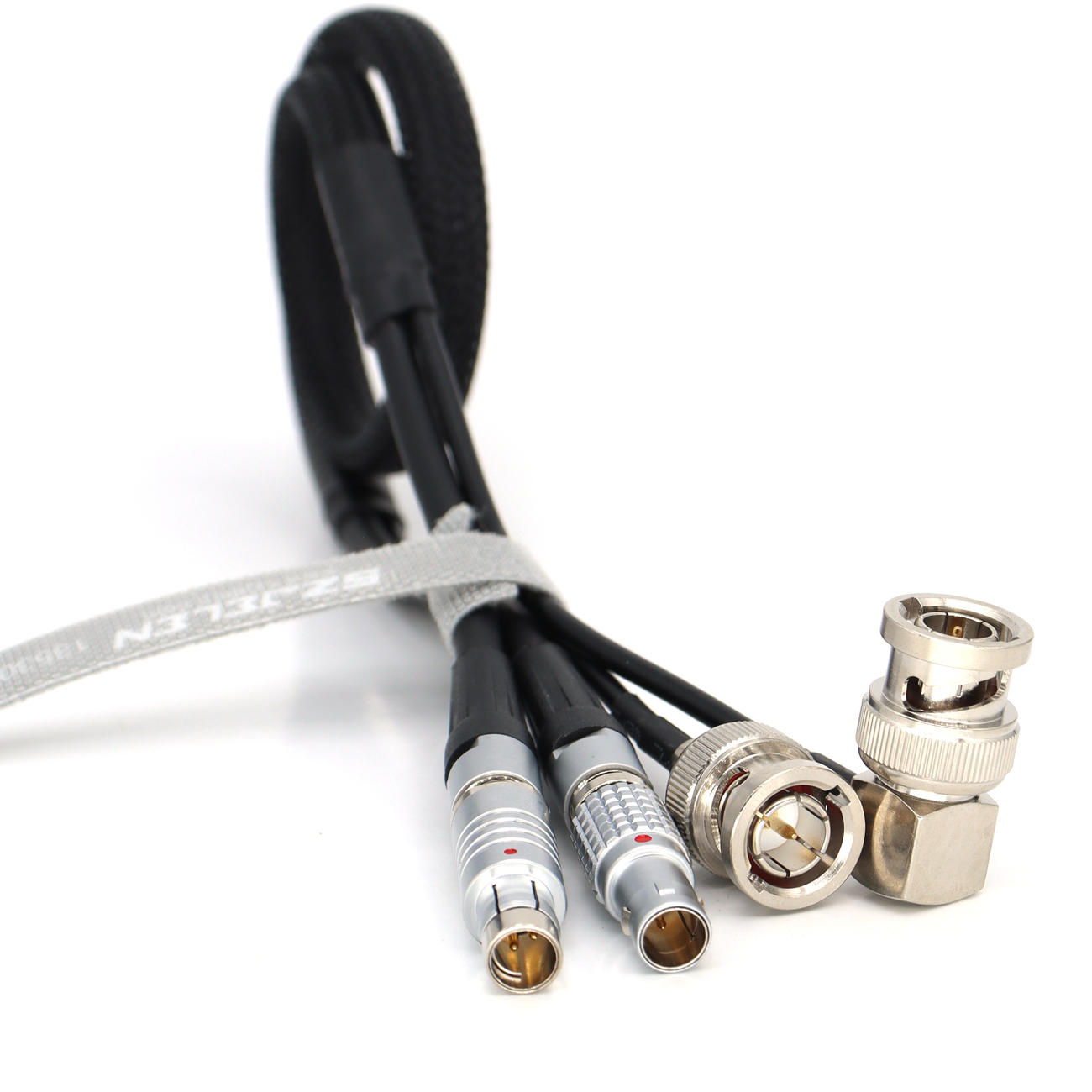 Camera Power Cable RS 3Pin to 0B 2Pin Cable + 75ohm SDI for Teradek Bolt Pro, Vaxis transmission, Samhd Ultra7