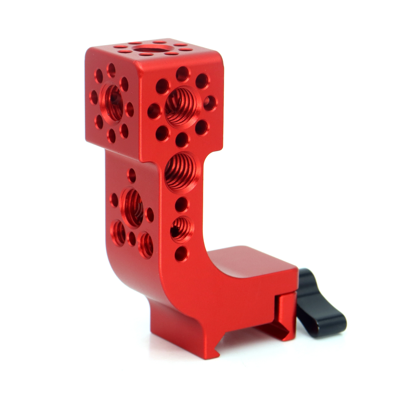 3/8" Screw Thread Square Expansion Block to NATO Clamp Extension Adapter