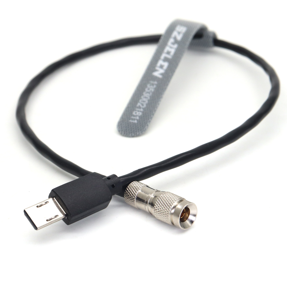 Timecode Cable 3.5mm/DIN 1.0/2.3/0B 5Pin/BNC to Micro-USB for Sony FX3 A7S3 A1 