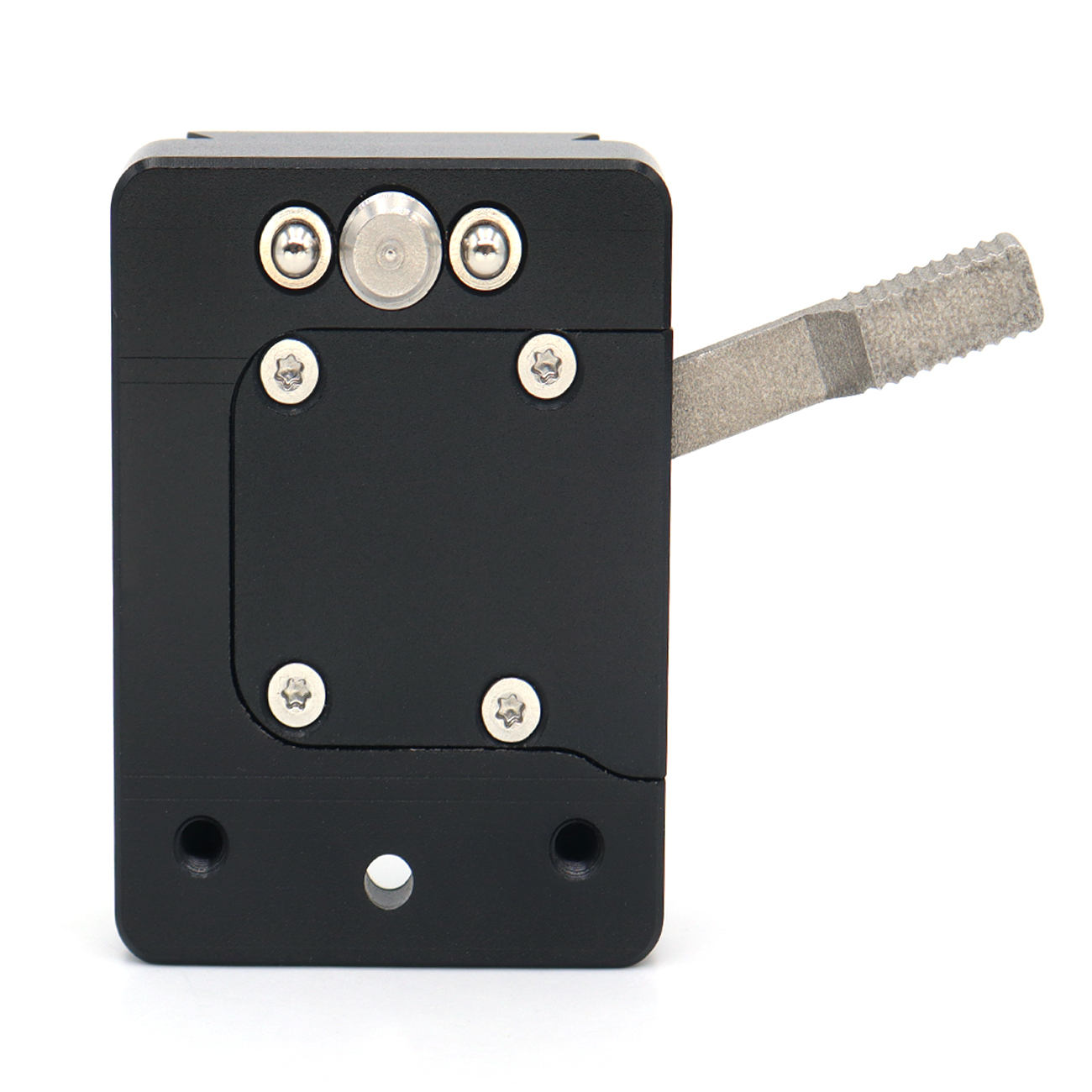 viewfinder adapter flexibly connects the ARRI mini LF EVF to the monitor through the 1/4 screw and ARRI pin connection options