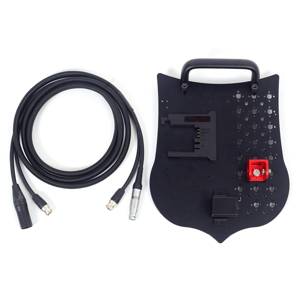 V-mount/B-mount battery Power Backpack XLR 3Pin Power Output Handle fixing plate for ARRI S35 mini miniLF camera is used separate