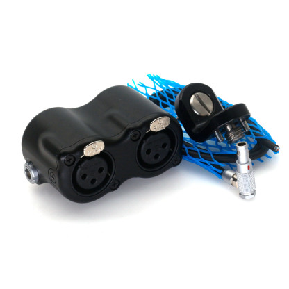 00B 5Pin to Dual XLR adapter for DSMC3 RED V-RAPTOR XL KOMODO-X, ARRI Mini Audio Cable