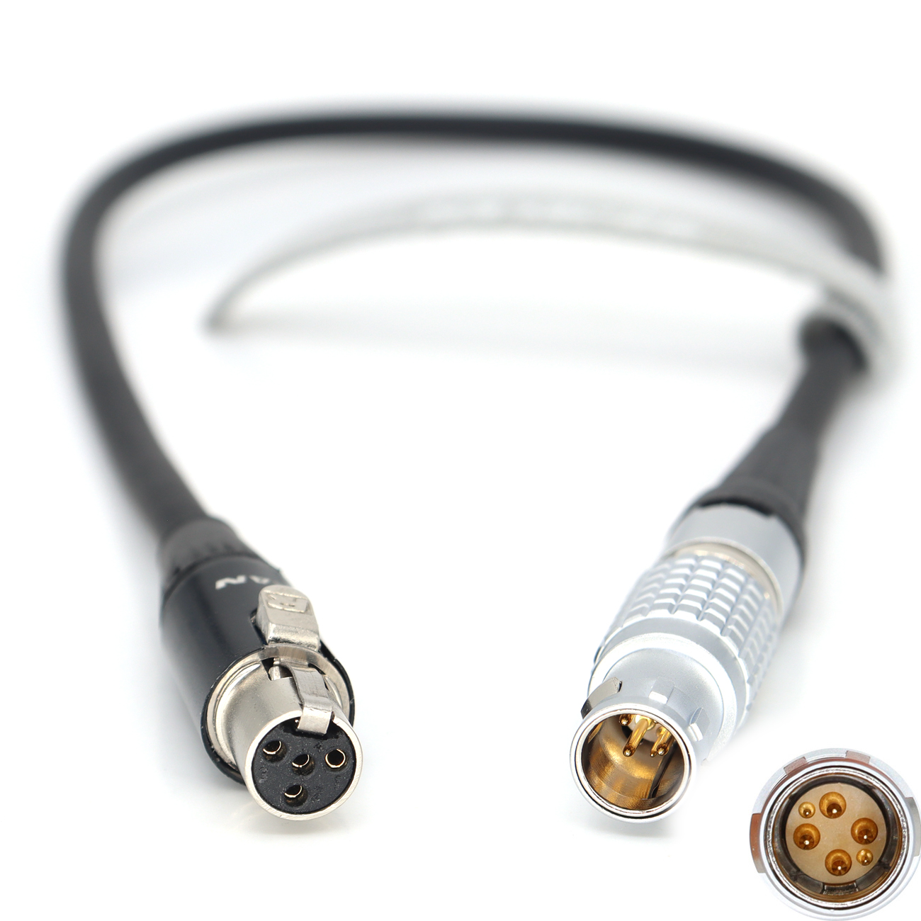 DJI Ronin 2 Power 14.8V 1B 6Pin to TA4F for TVLOGIC 058 Power Cable