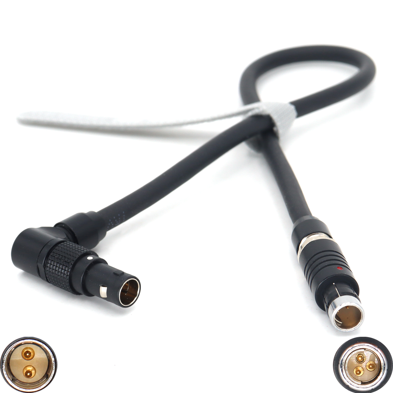 ARRI Alexa Camera RS 3pin to adjustable plug 0b 2pin for Teradek, Vaxis ,Hollyland transmission, Samhd power cable
