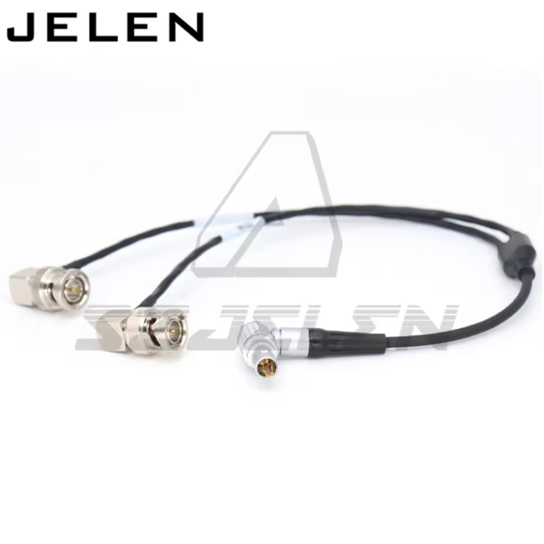 Timecode Cable Ambient Lockit 0B 5Pin to Zoom F4/F8 Dual BNC Input/Output